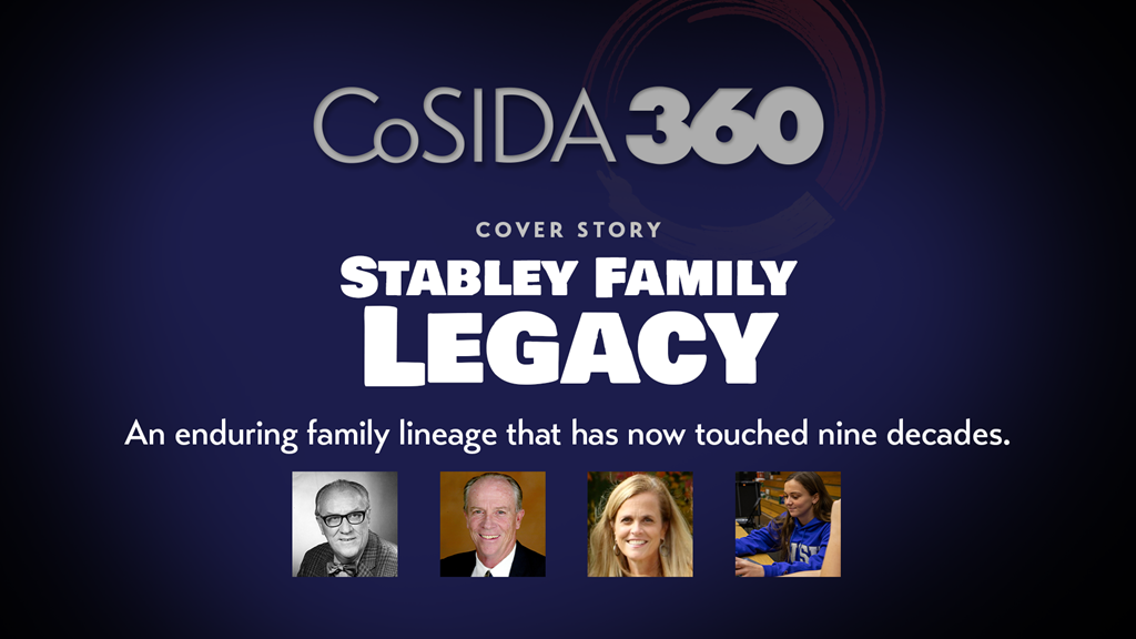 CoSIDA 360 Cover Story: Stabley Family Legacy